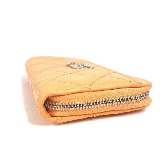 CHANEL AP3732 Wallet Coin Card Case Star Logo Fragment case coin purse Unused - Picture 4 of 14